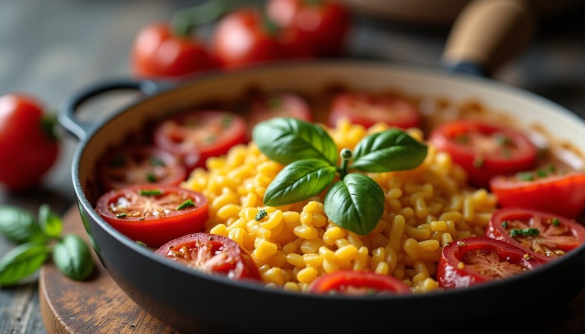 Tomates farcies et gratin de riz : la recette simple et conviviale pour toute la famille