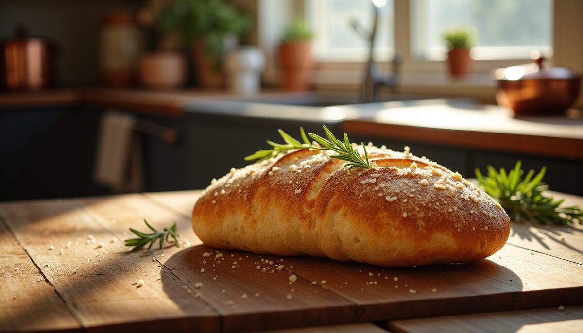 La focaccia de Cyril Lignac : une mie légère et aérienne grâce à une recette simplissime
