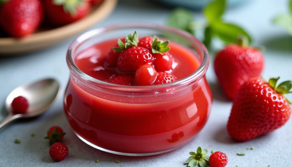 Préparez une délicieuse confiture de fraises allégée en sucre : la recette facile et savoureuse Préparez une délicieuse confiture de fraises allégée en sucre : la recette facile et savoureuse