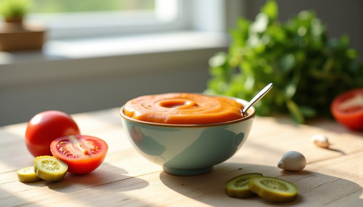 Préparez votre sauce burger maison en seulement 5 minutes : recette simple et rapide Préparez votre sauce burger maison en seulement 5 minutes : recette simple et rapide