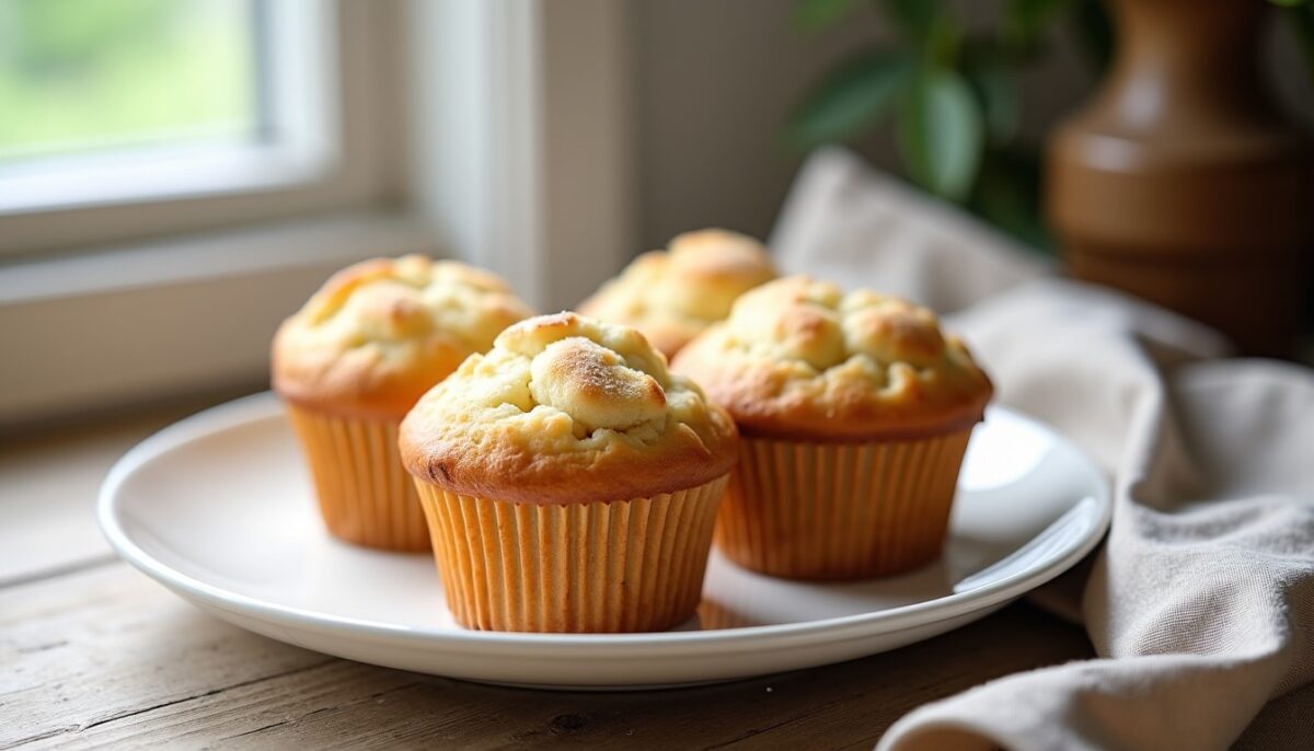 Muffins au fromage blanc : La recette simple pour des douceurs ultra moelleuses